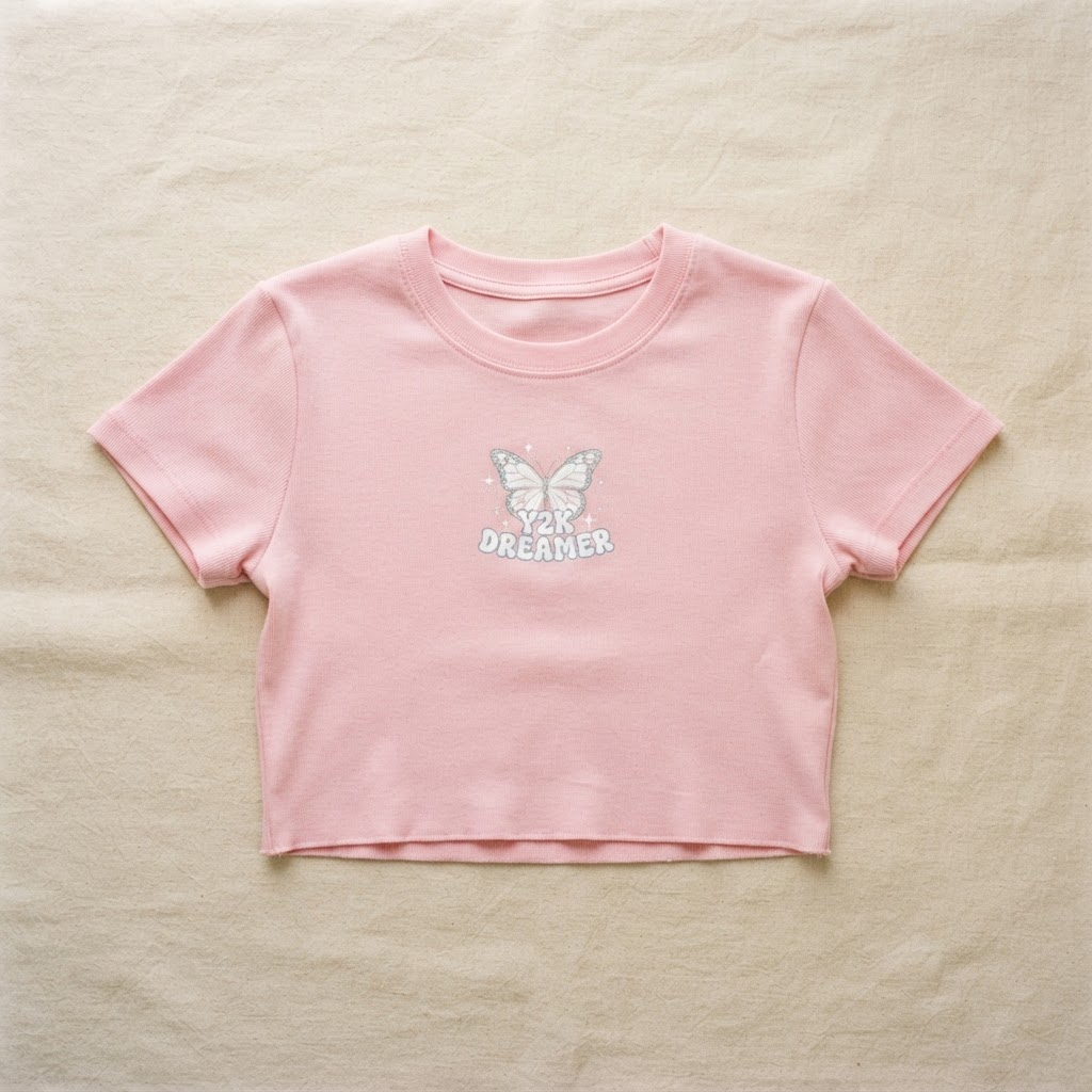 Baby-Rib Logo Tee by Maison Romee